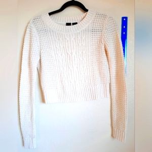 Cream of the Cropped Sweater